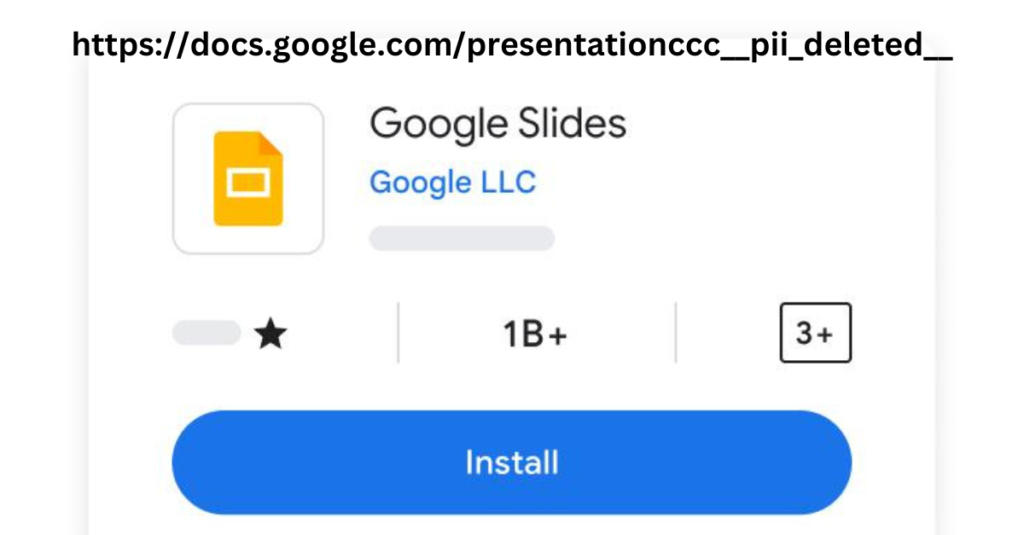 How to Create Stunning Presentations with Google Slides at https://docs.google.com/presentationccc__pii_deleted__